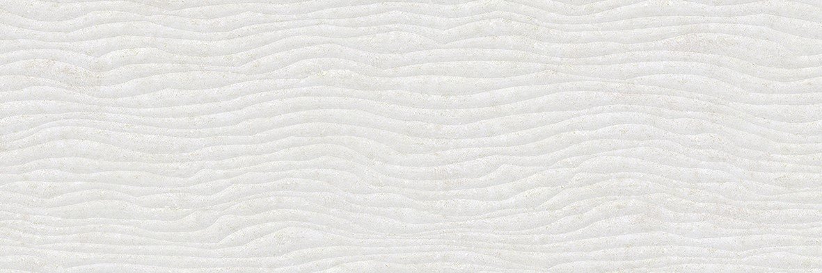 Керамическая плитка Venis Park White, цвет белый, поверхность матовая, прямоугольник, 333x1000