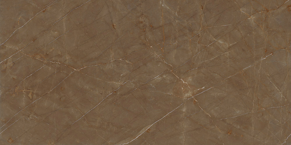 Широкоформатный керамогранит Arch Skin Stone Marble Brown SGF.MM.GLBR.LUC 3000X1500X6, цвет коричневый, поверхность полированная, прямоугольник, 1500x3000