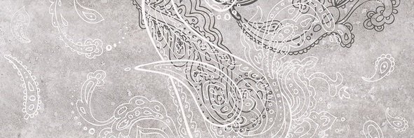Декоративные элементы Нефрит керамика Ганг 07-00-5-17-00-06-2109, цвет серый, поверхность глянцевая, прямоугольник, 200x600