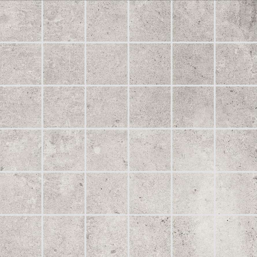 Мозаика Cerrad Softcement Mosaic White Poler, цвет серый, поверхность полированная, квадрат, 297x297