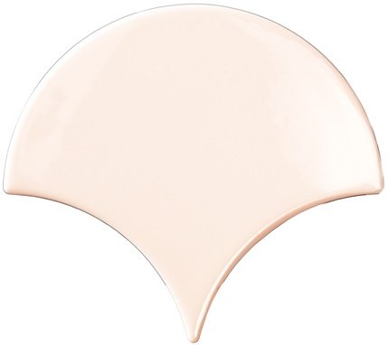 Керамическая плитка Bestile Bondi Fan Pink, цвет розовый, поверхность матовая, прямоугольник, 134x150