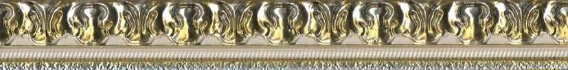 Бордюры Aparici Chisel Gold Moldura, цвет жёлтый, поверхность матовая, прямоугольник, 40x316