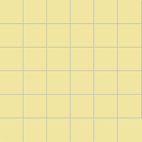 Мозаика Ce.Si Matt Banana Rete 5x5, цвет жёлтый, поверхность матовая, квадрат, 300x300
