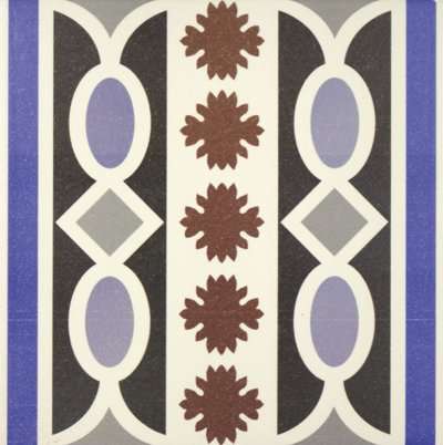 Декоративные элементы Mainzu Cenefa Victorian Nou, цвет разноцветный, поверхность матовая, квадрат, 200x200
