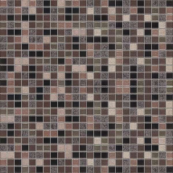 Мозаика Appiani Metalliche 1 Mix. Плитка Xmtl401, цвет разноцветный, поверхность матовая, квадрат, 300x300
