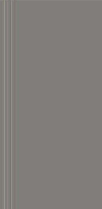 Ступени Керамин Моноколор 2 ступени, цвет серый, поверхность матовая, прямоугольник, 600x295