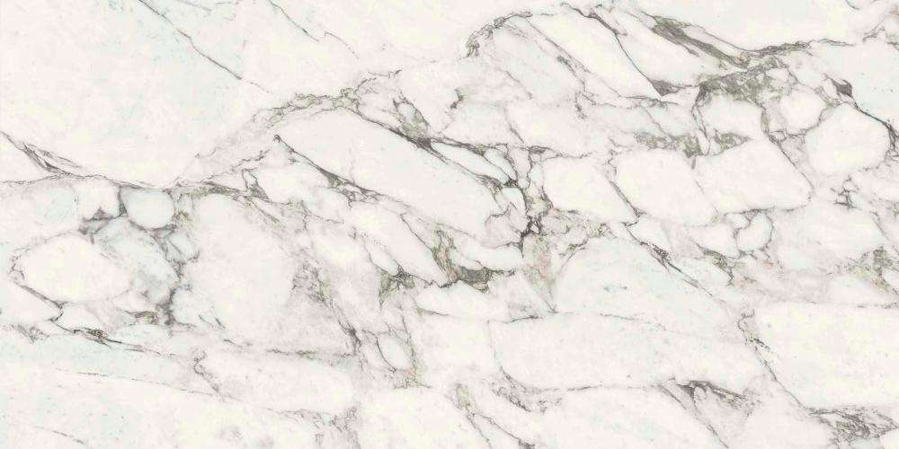 Широкоформатный керамогранит Marazzi Italy Grande Marble Look Calacatta Extra Satin M0Z8, цвет белый, поверхность сатинированная, прямоугольник, 1620x3240