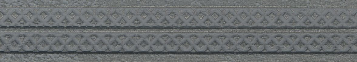 Бордюры Aparici Steel Grey Cf-B, цвет серый, поверхность матовая, прямоугольник, 45x253