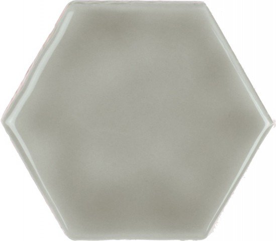 Керамическая плитка Amadis Art Deco Glossy on Mesh Chameleon, цвет серый, поверхность глянцевая, квадрат, 79x91