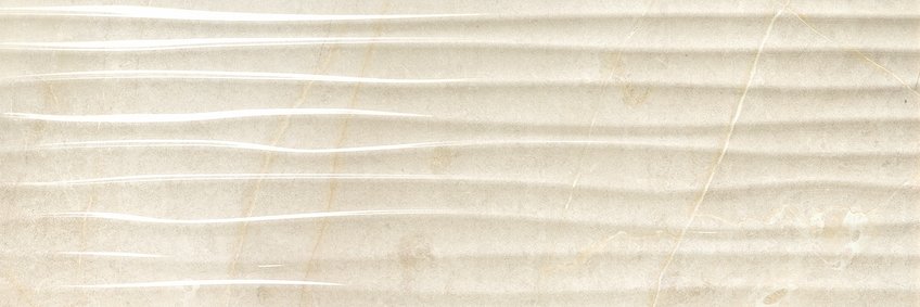 Керамическая плитка Benadresa Gothel Cream Keid, цвет бежевый, поверхность глянцевая, прямоугольник, 300x900