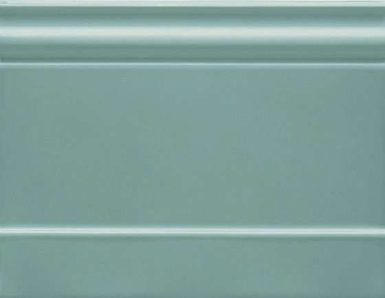 Бордюры Grazia Formae Zoccolo Mist ZO800, цвет зелёный, поверхность глянцевая, прямоугольник, 200x260