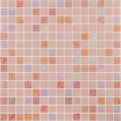 Мозаика Alma Mosaic Смеси 20 Flamingo(m) CES/311(m), цвет розовый, поверхность глянцевая, квадрат, 327x327
