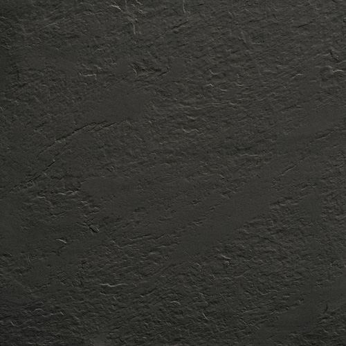 Керамогранит Керамика будущего Моноколор (SR) CF UF 013 Черный, цвет чёрный тёмный, поверхность структурированная, квадрат, 600x600