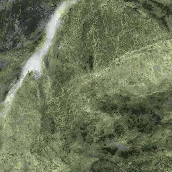 Широкоформатный керамогранит Geotiles Amazona Jade Super Polished, цвет зелёный, поверхность полированная, квадрат, 1200x1200