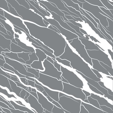 Керамогранит Ornamenta Artwork Marble Grey AR6060MG, цвет серый, поверхность матовая, квадрат, 600x600