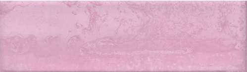 Керамическая плитка Modern Ceramics Viva Lila, цвет розовый, поверхность глянцевая, прямоугольник под кирпич, 59x200