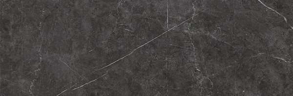Керамическая плитка Prissmacer Tinenza Nero, цвет чёрный, поверхность глянцевая, прямоугольник, 333x1000