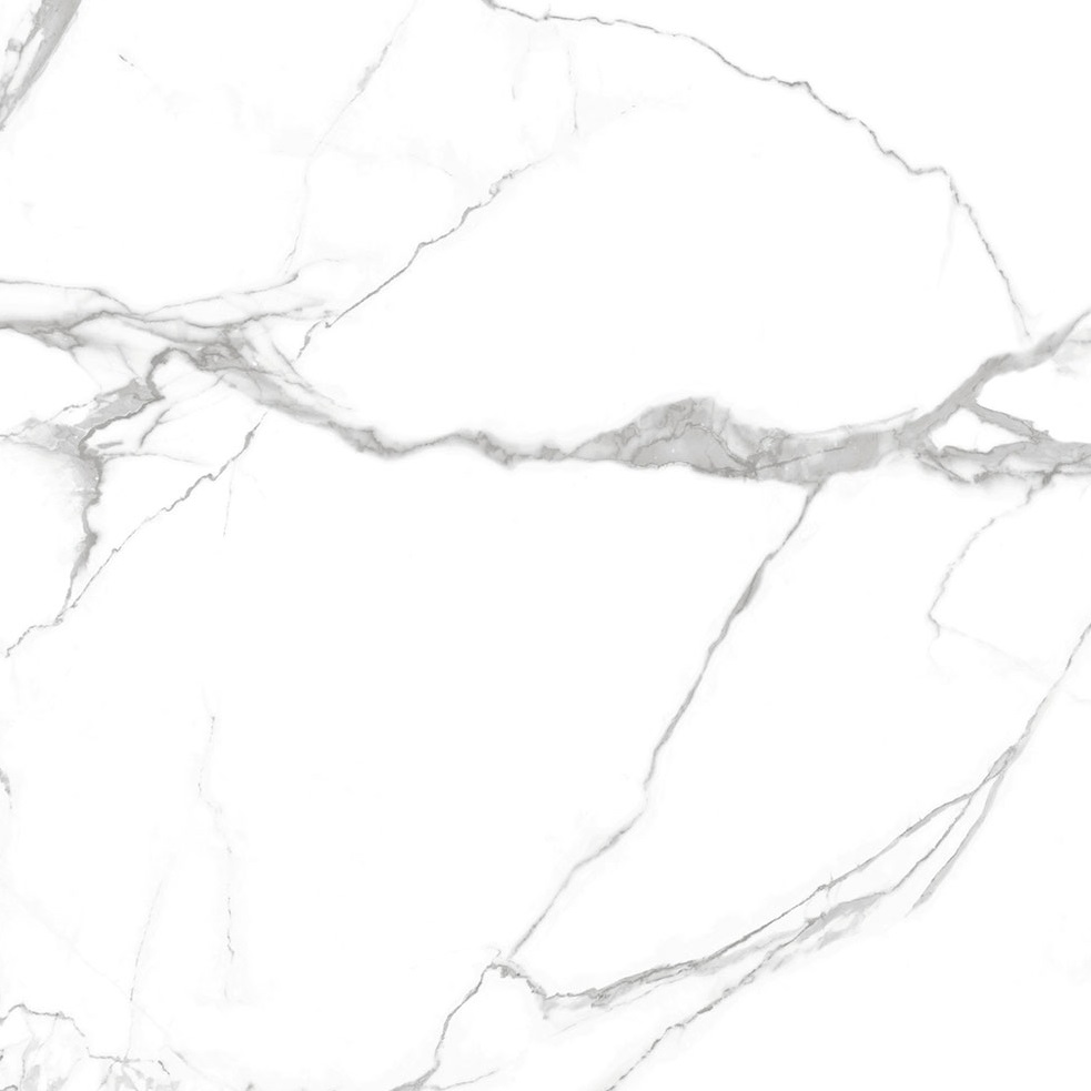 Керамогранит Geotiles Nilo Blanco Compacglass, цвет белый, поверхность натуральная, квадрат, 600x600