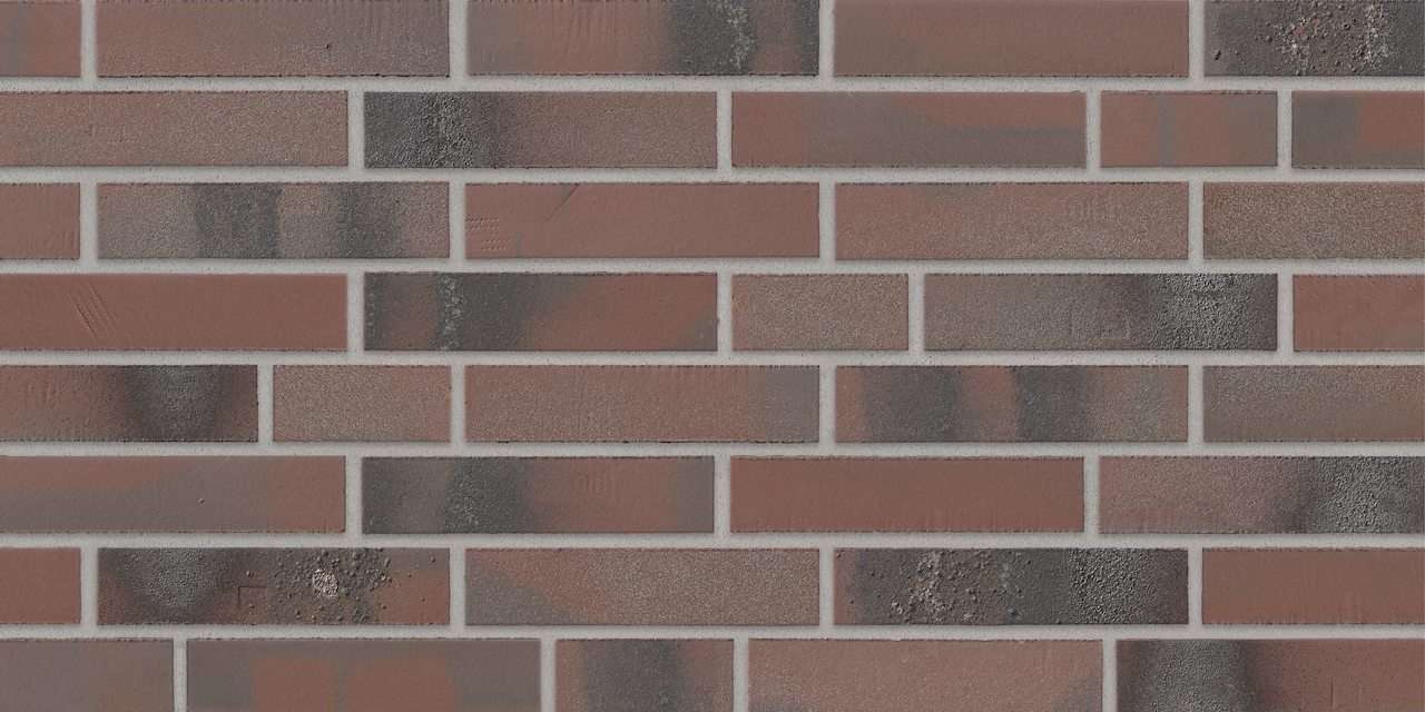 Клинкер Stroeher Brickwerk 4528 Violettrot 95052-007, цвет красный, поверхность натуральная, под кирпич, 52x240