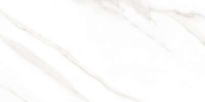 Керамогранит Vitra Marmori Калакатта Белый Полированный K947021FLPR1VTST, цвет белый, поверхность полированная, прямоугольник, 600x1200