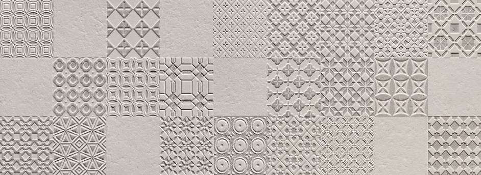 Декоративные элементы Tubadzin D-Integrally Grey, цвет серый, поверхность матовая, квадрат, 328x898