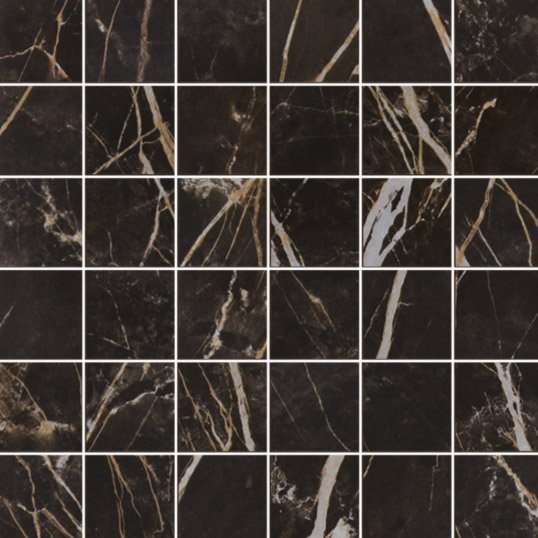 Мозаика Alfalux Canova Varenna Luc. Mos. 36 7351105, цвет коричневый, поверхность полированная, квадрат, 300x300