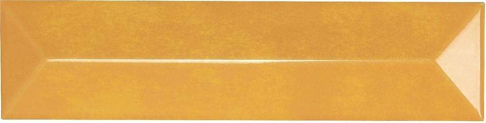 Керамическая плитка APE Spectrum Sahara, цвет жёлтый, поверхность глянцевая рельефная, прямоугольник, 75x300