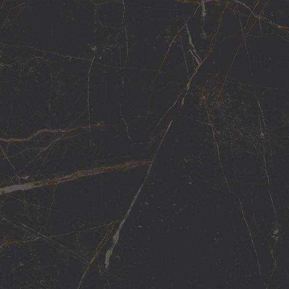 Керамогранит Laparet Royal Керамогранит чёрный SG163900N, цвет чёрный, поверхность матовая, квадрат, 402x402