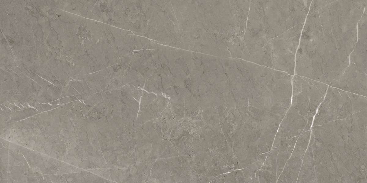 Керамогранит Kerranova Skala Grey K-2202/LR, цвет серый, поверхность лаппатированная, прямоугольник, 600x1200