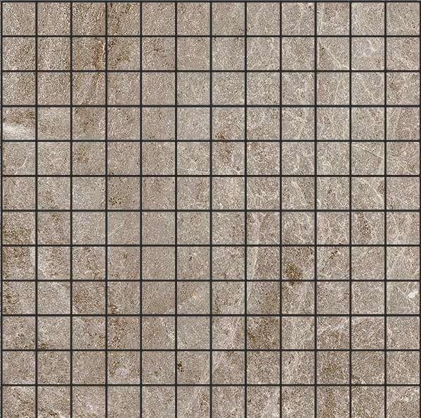 Мозаика Monocibec Dolomite Taupe (2,5X2,5) Mos 102581, цвет коричневый, поверхность матовая, квадрат, 300x300