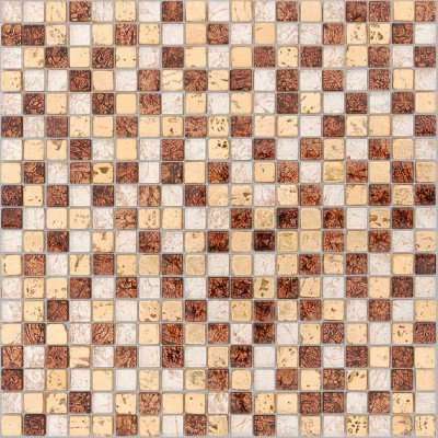Мозаика Caramelle Mosaic Antichita Classica 6 (Камень и металл), цвет жёлтый, поверхность глянцевая, квадрат, 310x310