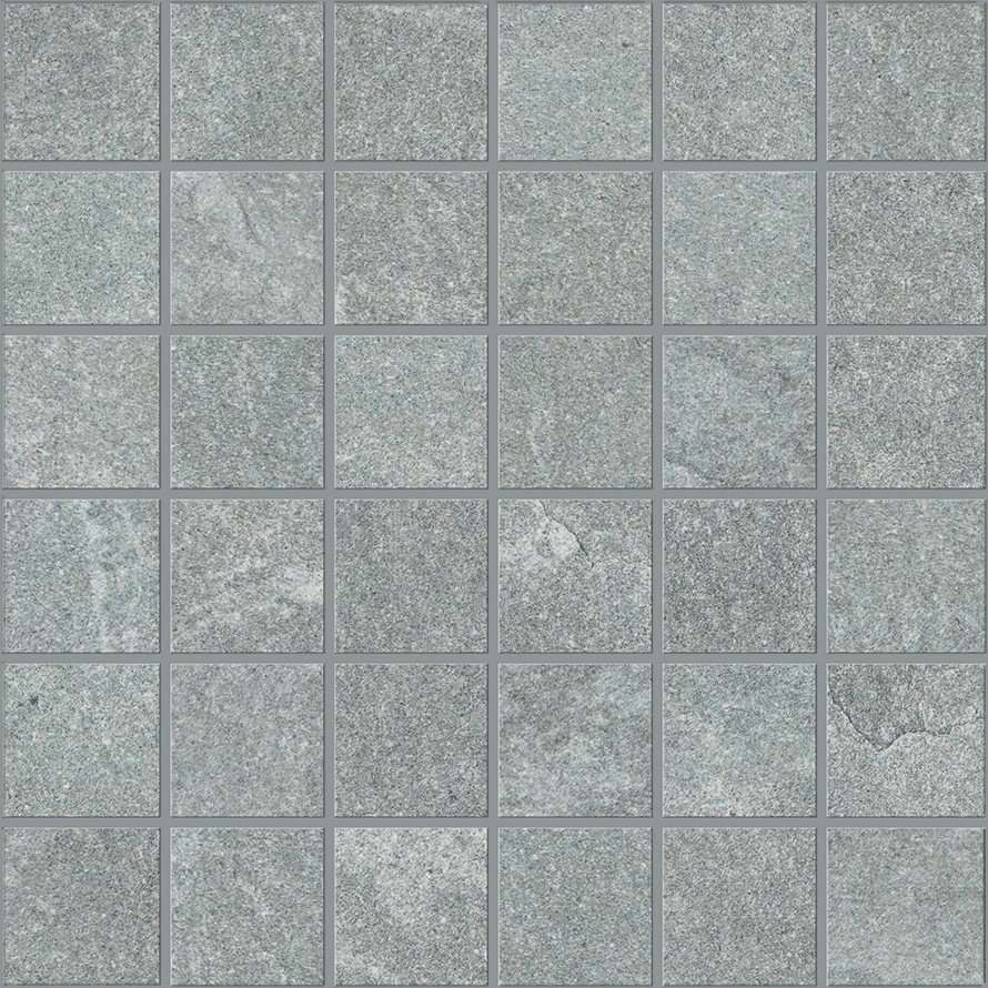 Мозаика Caesar Portraits Versilia Comp.M ADGX, цвет серый, поверхность натуральная, квадрат, 300x300