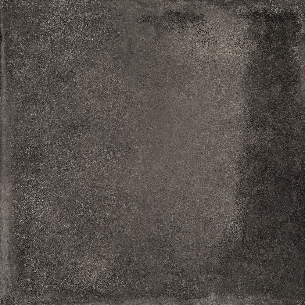 Керамогранит Kronos Fabrique Carbone IM041, цвет чёрный, поверхность матовая, квадрат, 200x200