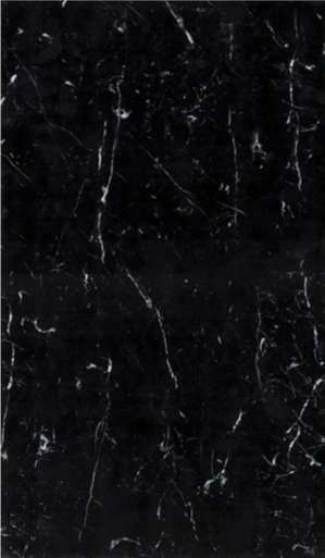 Керамическая плитка Cinca Marmores Marquina Black 0418, цвет чёрный, поверхность матовая, прямоугольник, 320x550
