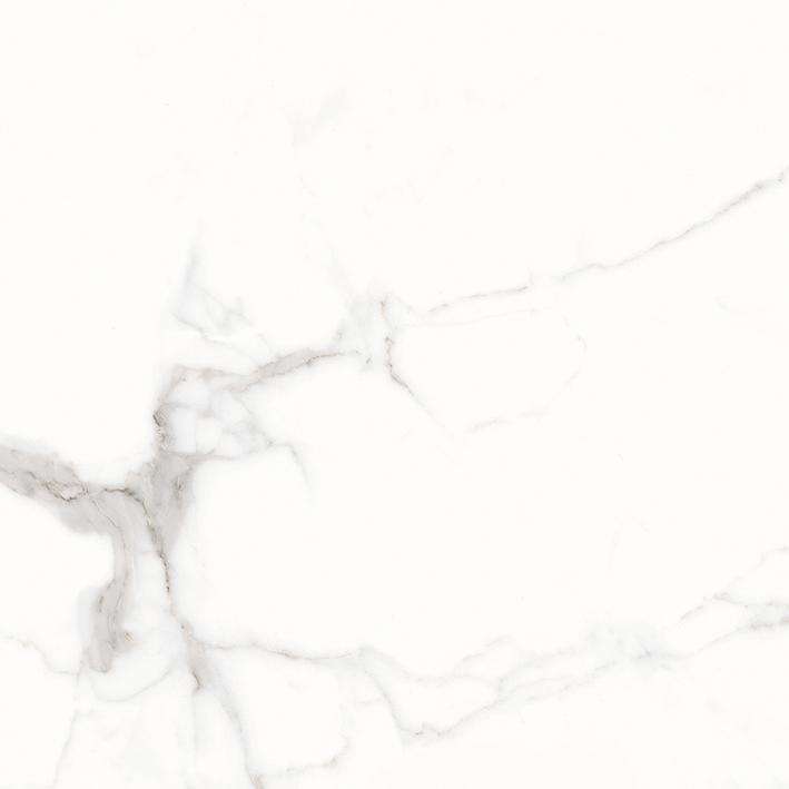 Керамогранит Laparet Calacatta Royal Satin, цвет белый, поверхность сатинированная, квадрат, 600x600