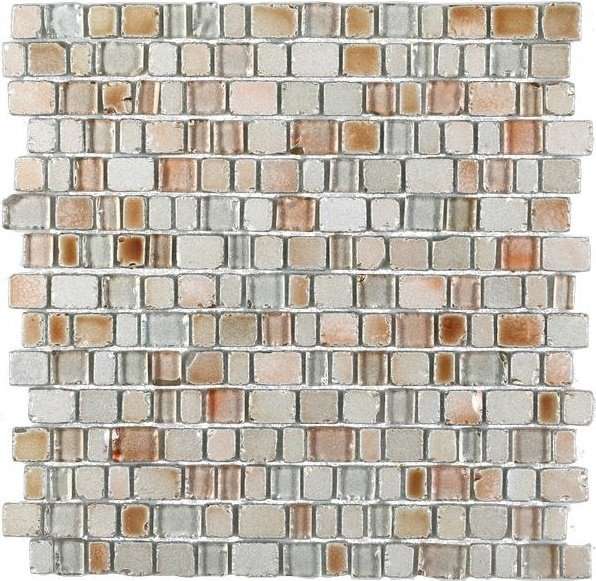 Декоративные элементы JNJ Mosaic Precious Stones Pearl Mix, цвет серый, поверхность глянцевая, прямоугольник, 3070x3110