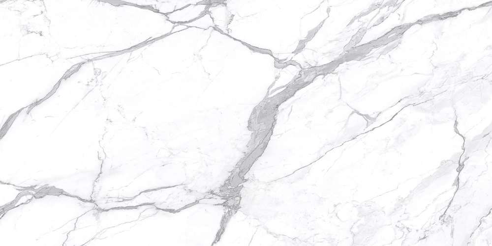 Широкоформатный керамогранит Level Marmi Statuario Extra Lappato EJ1L, цвет белый, поверхность лаппатированная, прямоугольник, 1600x3200