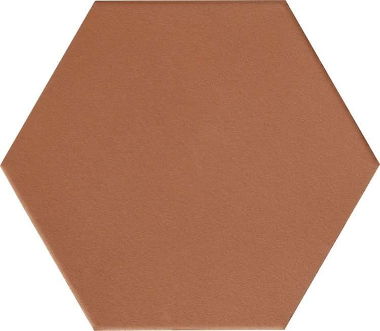Керамогранит Aparici Chaplin Copper Hexagon, цвет коричневый, поверхность матовая, шестиугольник, 250x290