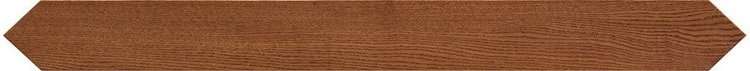 Бордюры Petracers Carnevale Veneziano Losanga Rovere, цвет коричневый, поверхность матовая, прямоугольник, 90x880