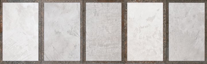 Керамическая плитка Unicer Estuco Decor Mix, цвет серый, поверхность матовая, прямоугольник, 250x800