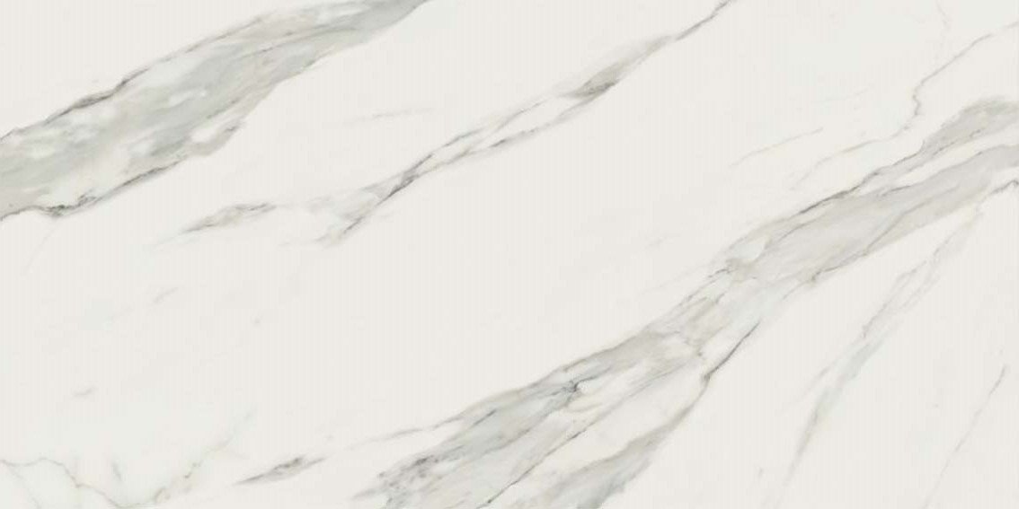 Керамогранит Infinity Ceramica Montello Bianco Polished, цвет белый, поверхность полированная, прямоугольник, 600x1200