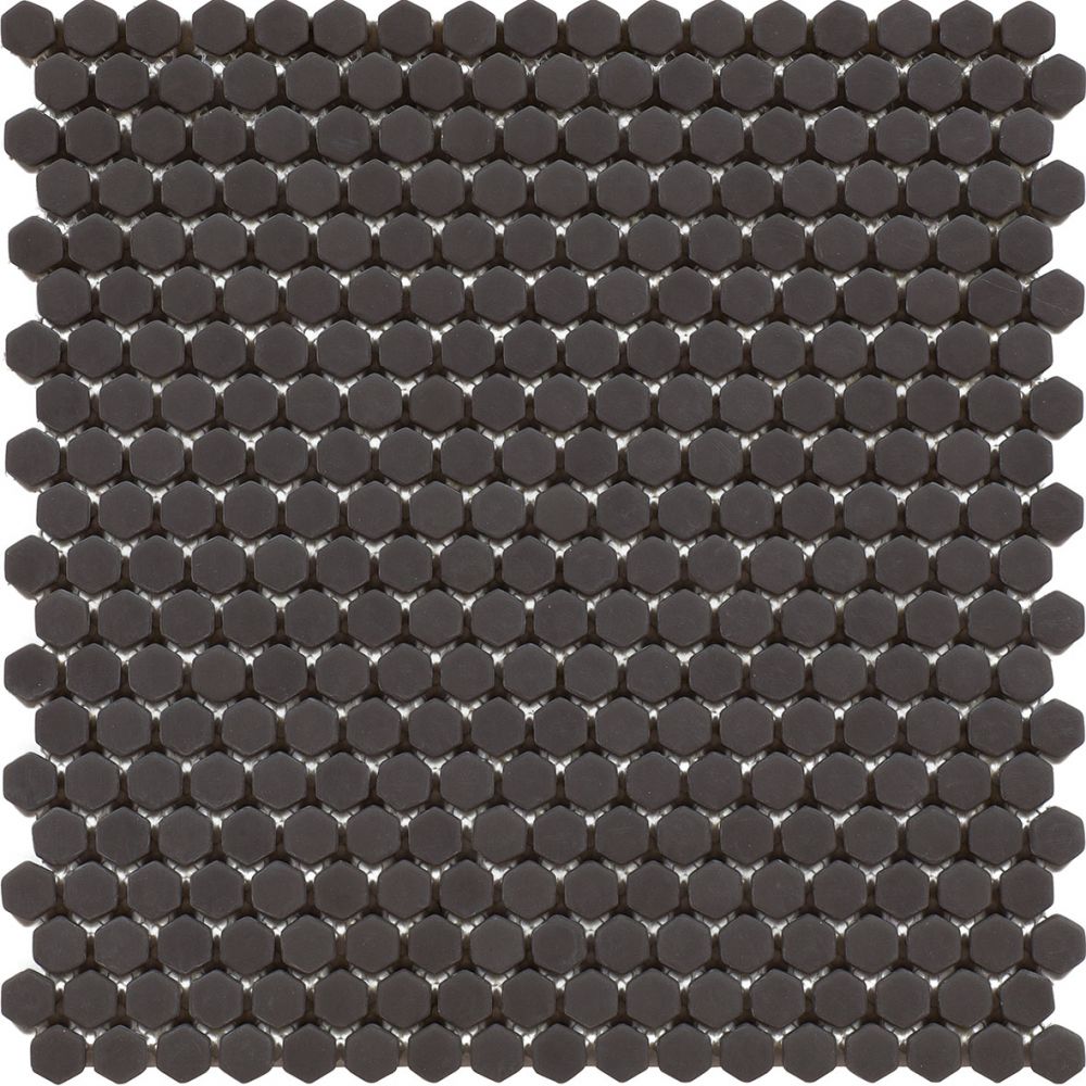 Мозаика Harmony D.Calm Black 17748, цвет чёрный, поверхность матовая, квадрат, 290x290