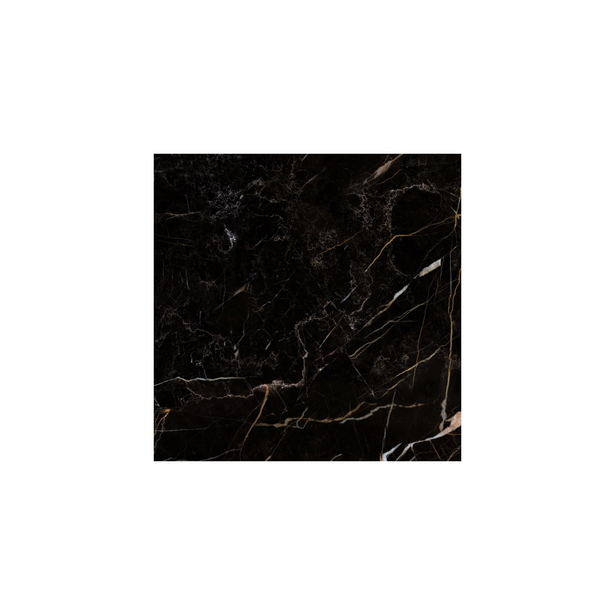 Вставки Caesar Anima Nero Atlante Tozetto Luc ADRF, цвет чёрный, поверхность полированная, квадрат, 57x57