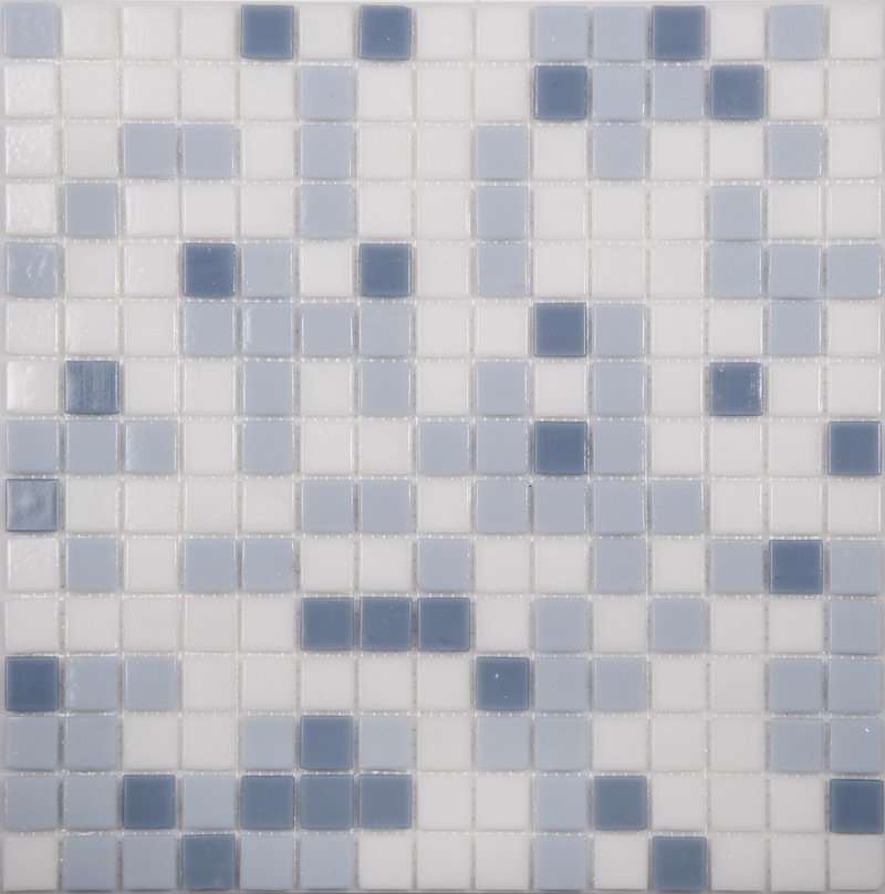 Мозаика NS Mosaic MIX5, цвет серый, поверхность глянцевая, квадрат, 327x327