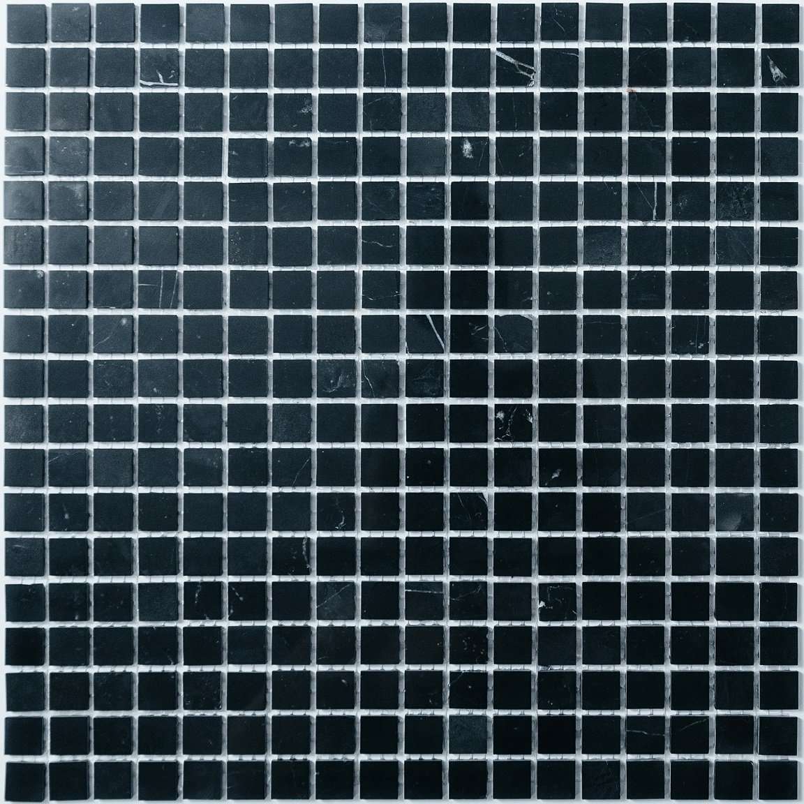 Мозаика NS Mosaic KP-750, цвет чёрный, поверхность полированная, квадрат, 305x305
