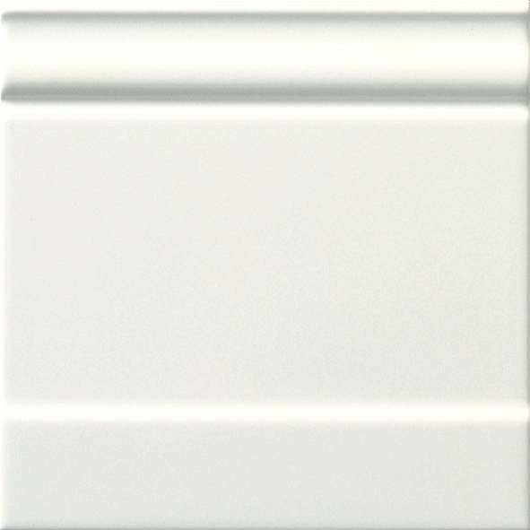 Бордюры Grazia Vintage Zoccolo White ZO1, цвет белый, поверхность глянцевая, квадрат, 200x200