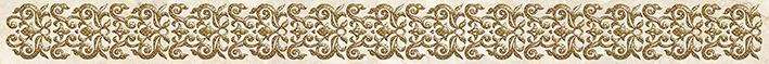 Бордюры Laparet Capella Бордюр 58-03-11-458-0, цвет бежевый золотой, поверхность матовая, прямоугольник, 50x600