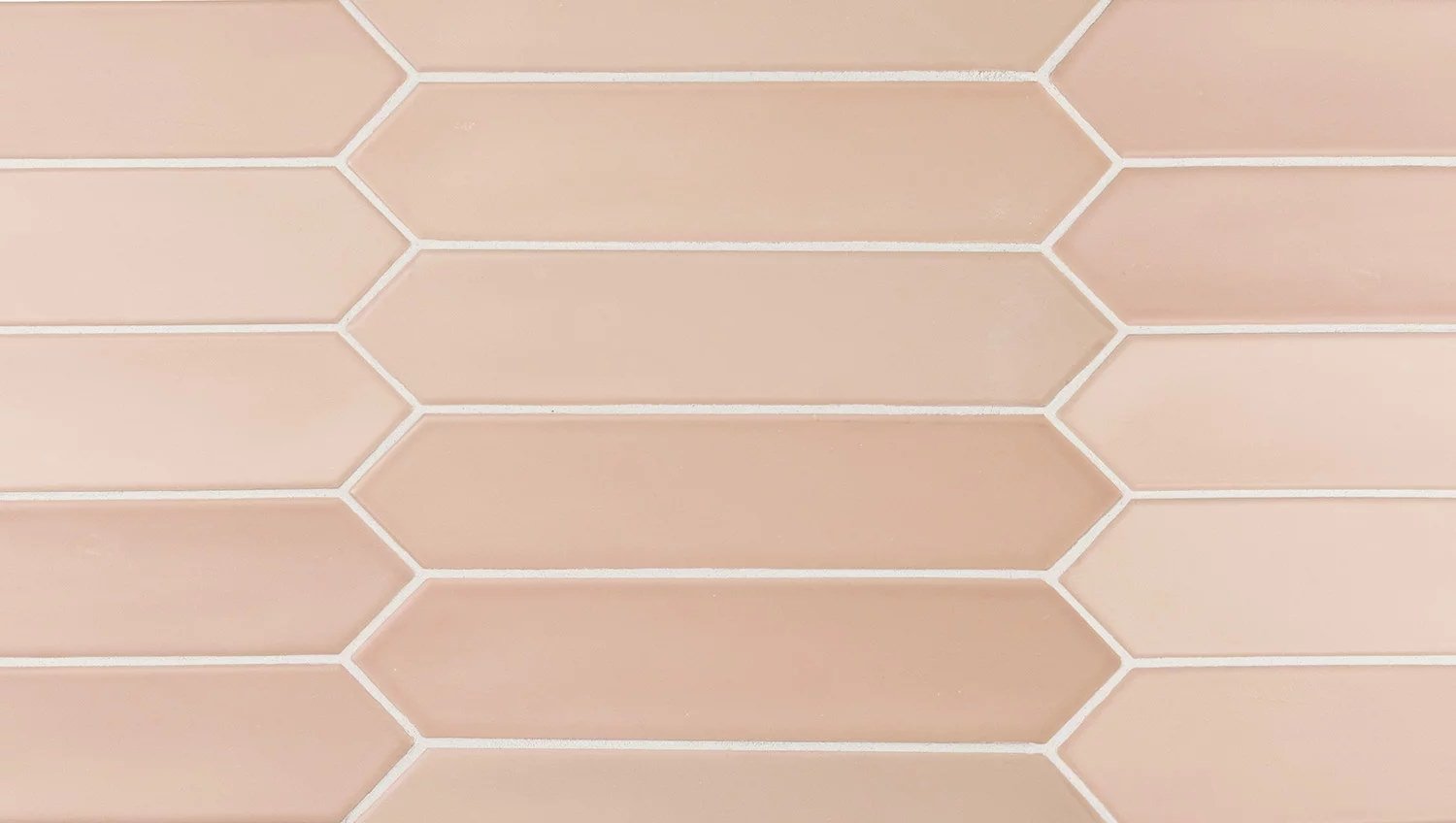 Керамическая плитка Equipe Lanse Rose 27490, цвет розовый, поверхность матовая, шестиугольник, 50x250
