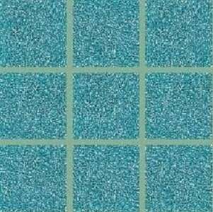 Мозаика Bisazza GM 20.96 (2) на сетке, цвет бирюзовый, поверхность матовая, квадрат, 322x322