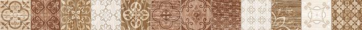 Бордюры Laparet Aspen бордюр 48-03-11-459-0, цвет слоновая кость коричневый бежевый, поверхность матовая, прямоугольник, 47x600